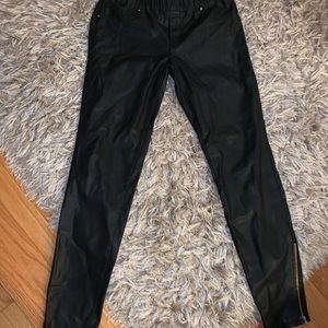 ZARA leather pants